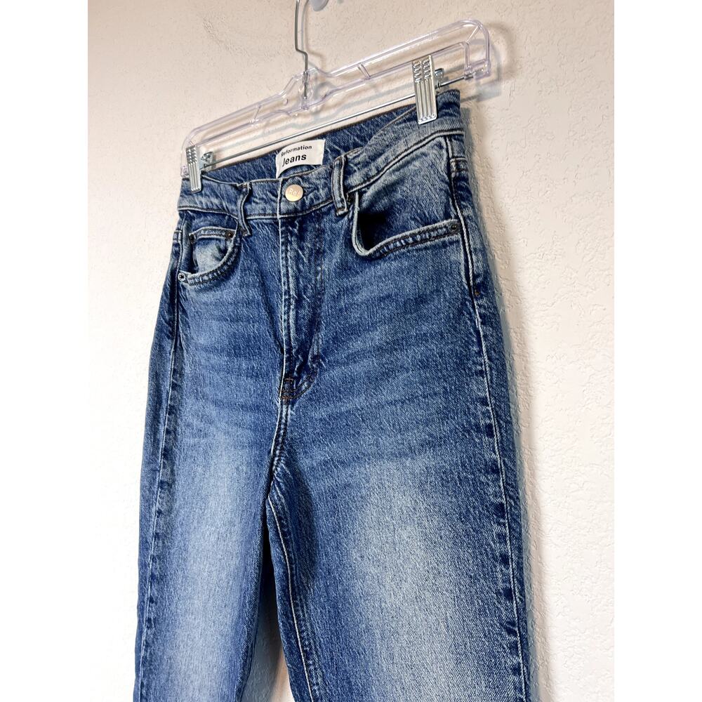 Chic Reformation Cynthia Jeans in Malta Wash - Size 25 - Picture 2 of 9